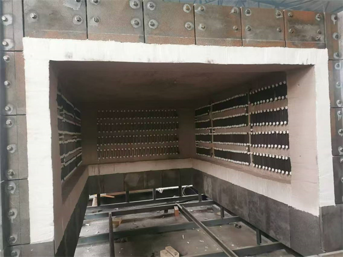 陕西同力机械全纤维台车炉